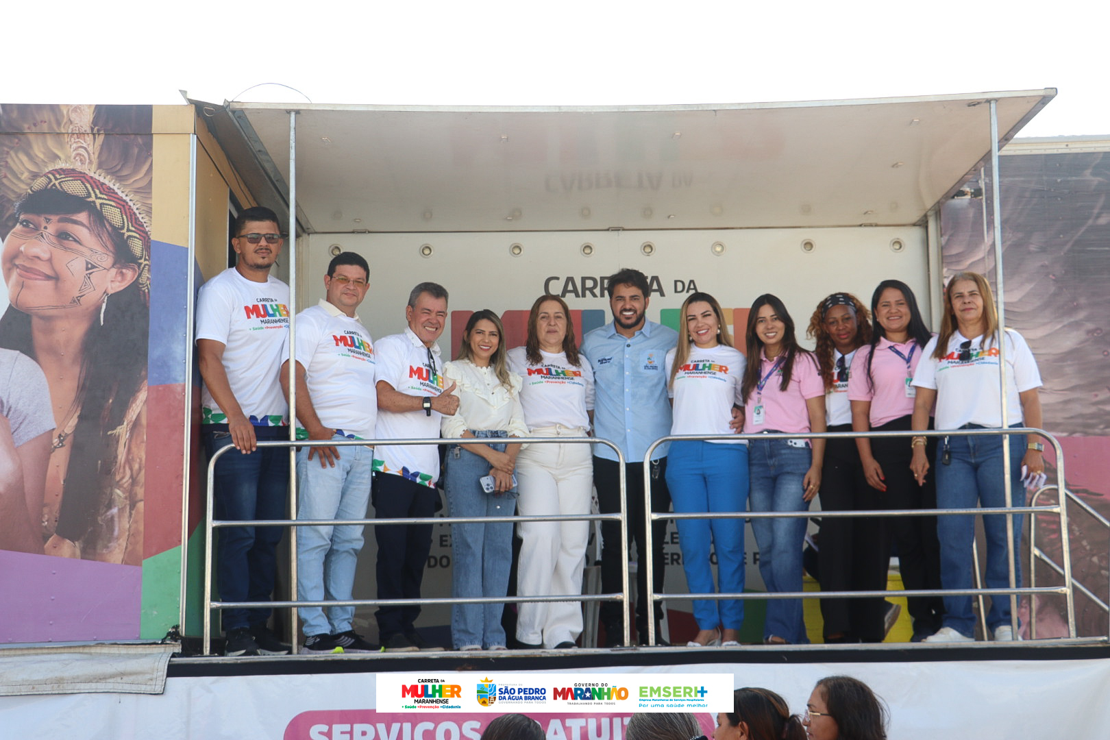 Carreta da Mulher Maranhense chega a São Pedro da Água Branca com atendimentos voltados à saúde...