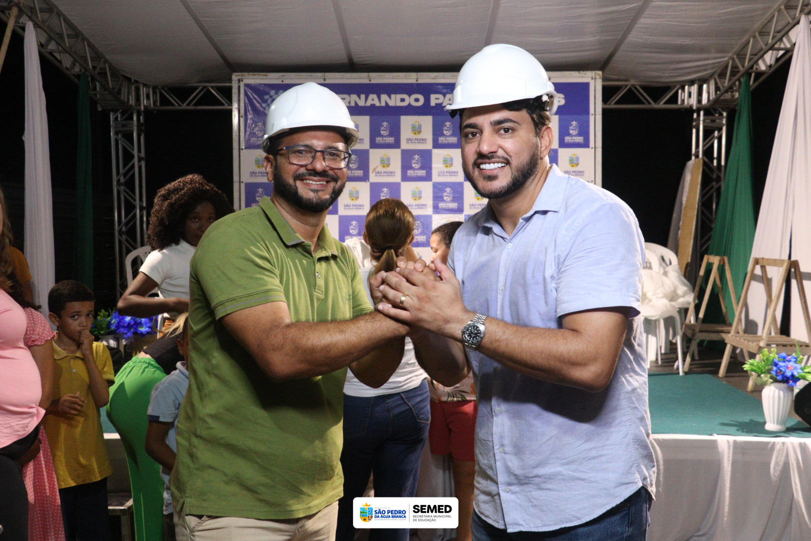 Prefeitura de São Pedro da Água Branca lança obra de construção de creche no bairro Tocantins