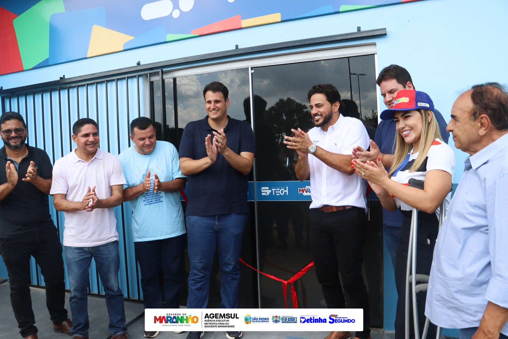 São Pedro da Água Branca vive dia histórico com inaugurações e novos investimentos no bairro Ha...