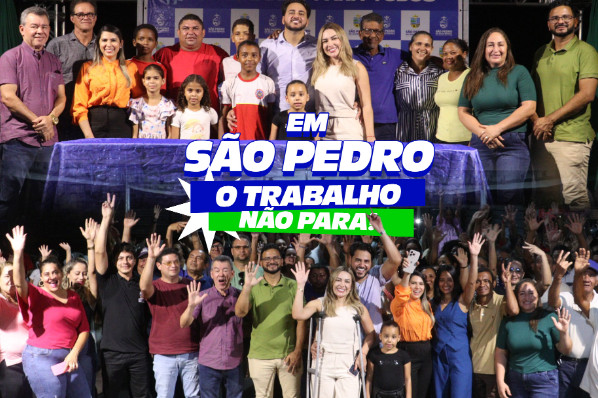 Prefeitura de São Pedro da Água Branca lança obra de construção de creche no bairro Tocantins