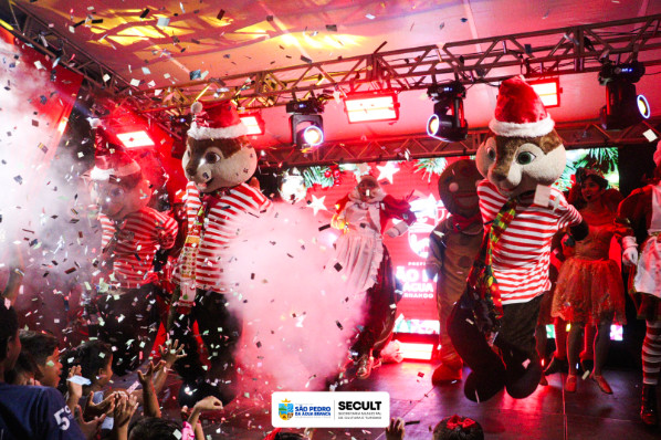 Natal Iluminado encanta São Pedro da Branca com evento especial do Grupo Vale Sonhar