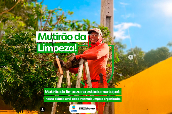 MUTIRÃO DA LIMPEZA