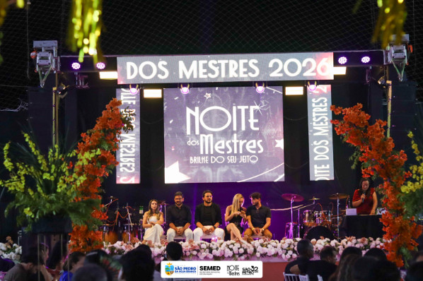 Festa dos Professores celebra profissionais da educação com noite de gala e sorteio de brindes